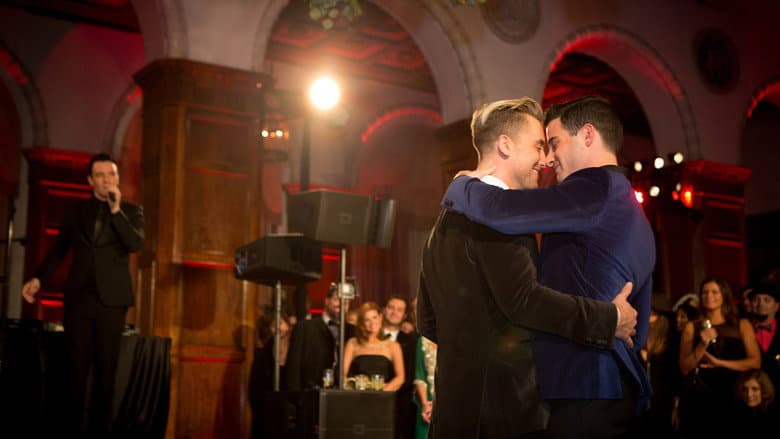 Backdrop from Lance Loves Michael: The Lance Bass Wedding