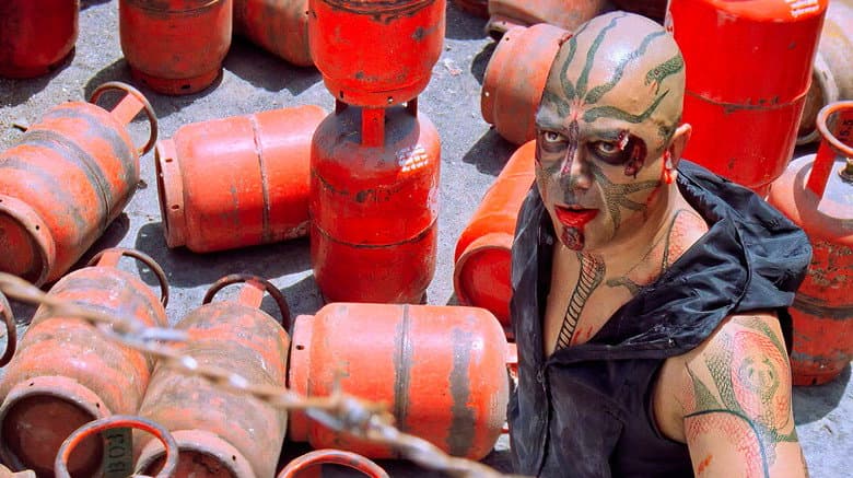 Backdrop from Aalavandhan