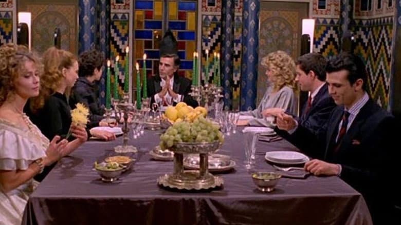 Backdrop from Dinner with a Vampire