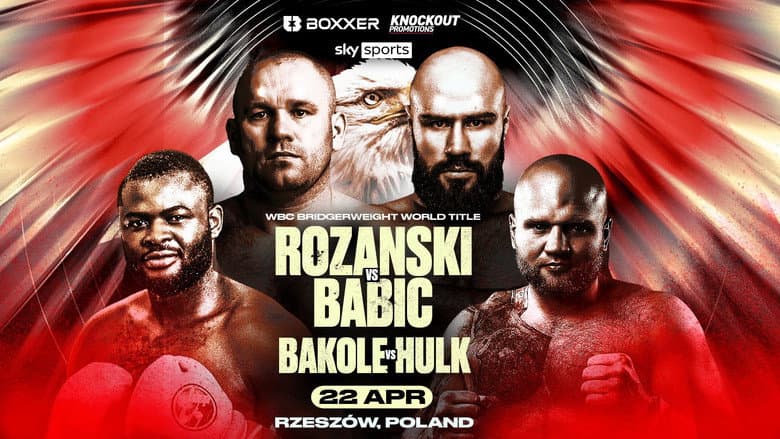 Backdrop from Lukasz Rozanski vs. Alen Babic
