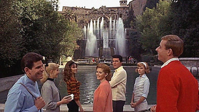 Backdrop from Gidget Goes to Rome