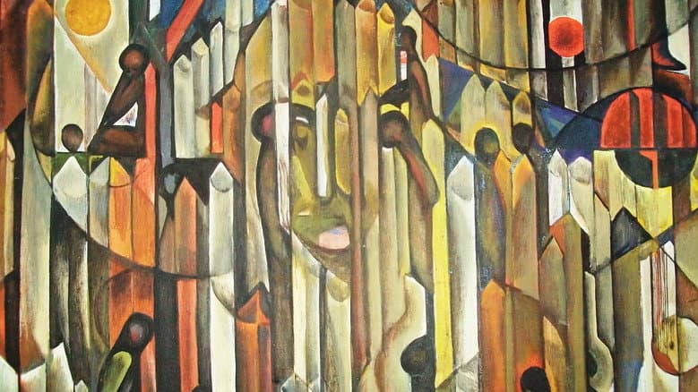 Backdrop from Black Candle of the Bright Road. In memory of Vasyl Stus