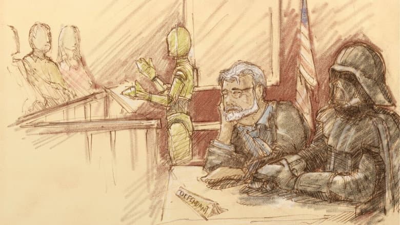 Backdrop from The People vs. George Lucas