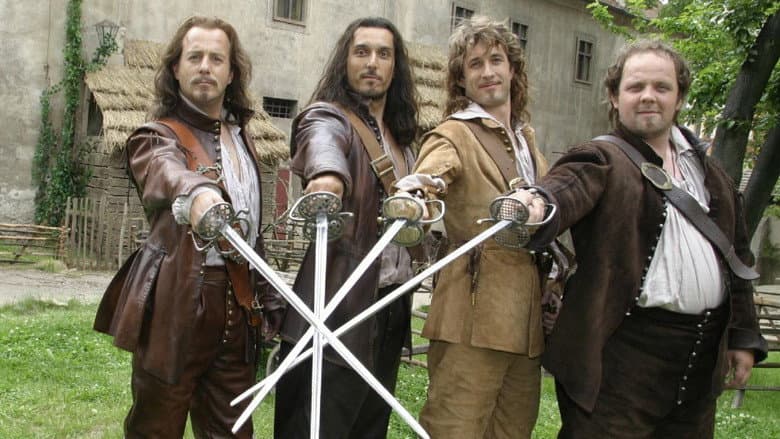 Backdrop from D'Artagnan and the Three Musketeers