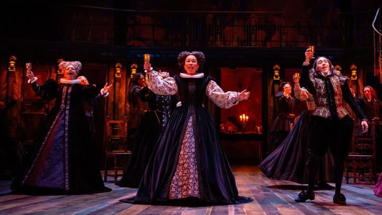 Backdrop from RSC Live: The Taming of the Shrew