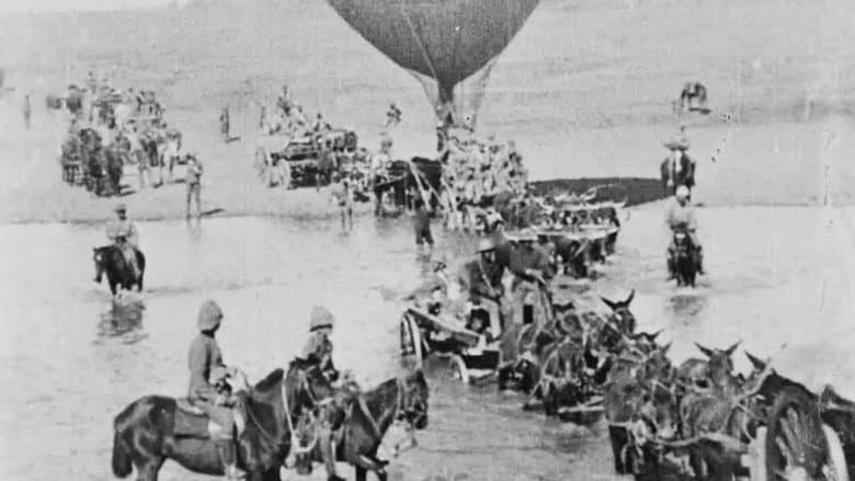 Кадр із фільму «A War Balloon and Transport Crossing the Vaal River»