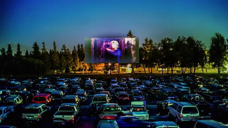 Backdrop from At the Drive-In
