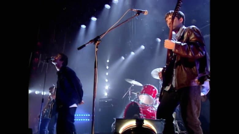 Backdrop from Oasis at The BBC