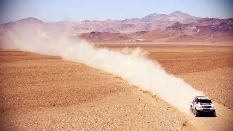 Backdrop from Madness in the Desert: The Paris to Dakar Story
