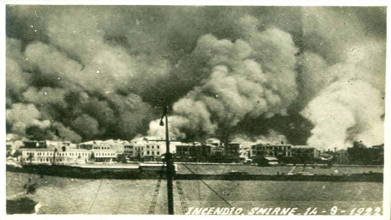 Кадр із фільму «Smyrna: Paradise is Burning, the Asa K. Jennings story»
