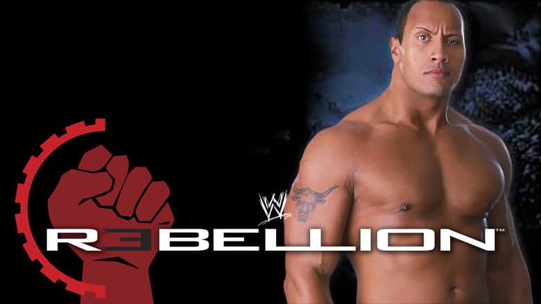 Backdrop from WWE Rebellion 2001