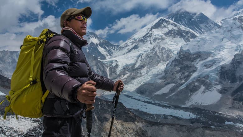 Backdrop from Everest Dark
