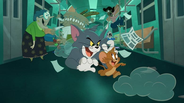 Backdrop from Tom and Jerry in New York