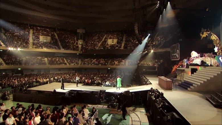 Backdrop from Lucky Star in Budokan