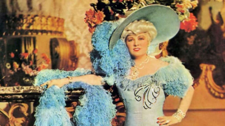 Backdrop from Belle of the Nineties