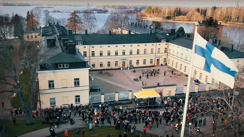 Backdrop from Taistelu Lapinlahdesta
