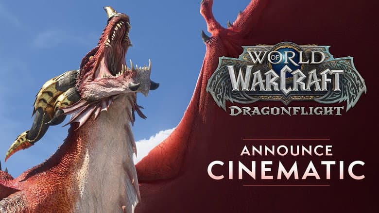 Backdrop from World of Warcraft: Dragonflight Cinematic