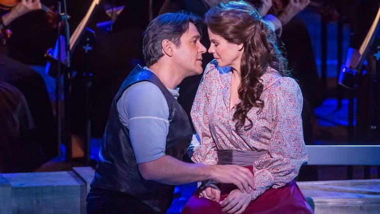 Backdrop from Rodgers and Hammerstein's Carousel: Live from Lincoln Center