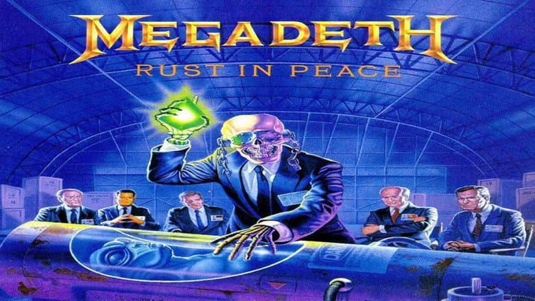 Backdrop from Megadeth - Rust in Peace Live