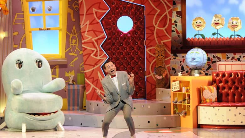 Backdrop from The Pee-wee Herman Show on Broadway