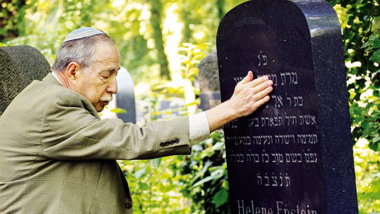 Backdrop from In Heaven Underground: The Weissensee Jewish Cemetery