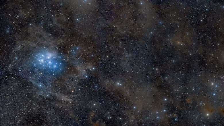 Backdrop from Cosmic Vistas