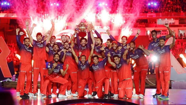 Backdrop from IPL 2025