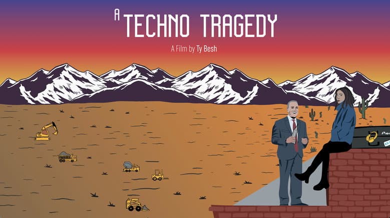 Backdrop from A Techno Tragedy
