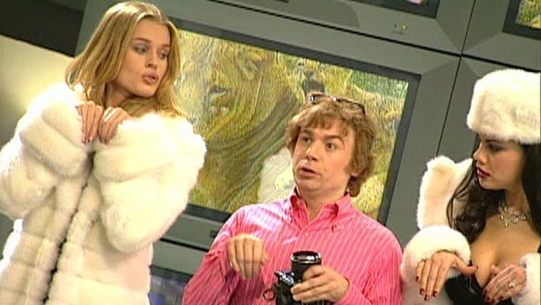 Backdrop from Behind the Scenes of 'Austin Powers: The Spy Who Shagged Me'