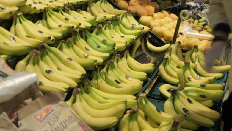 Backdrop from Billig. Billiger. Banane