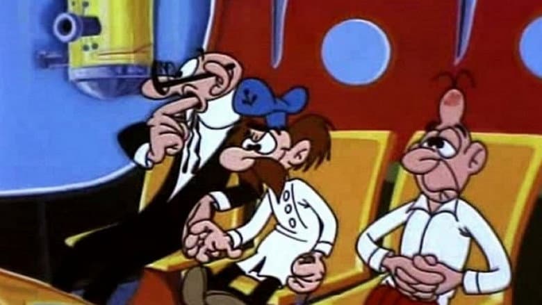 Backdrop from First Mortadelo and Filemon Festival