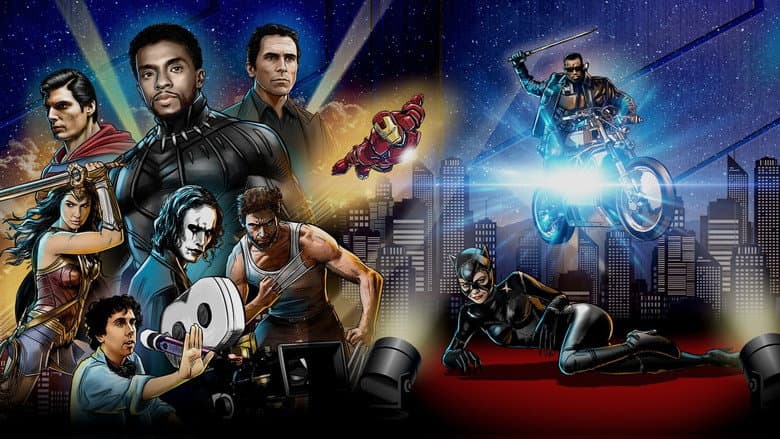 Backdrop from Rise of the Superheroes