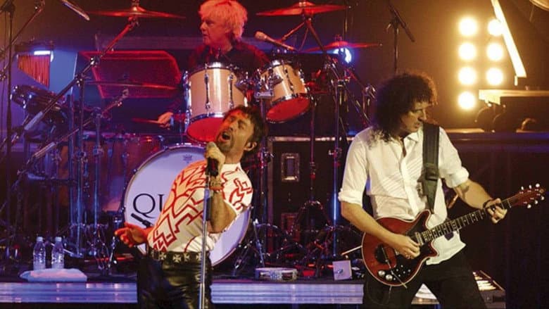 Backdrop from Queen + Paul Rodgers: Return of the Champions