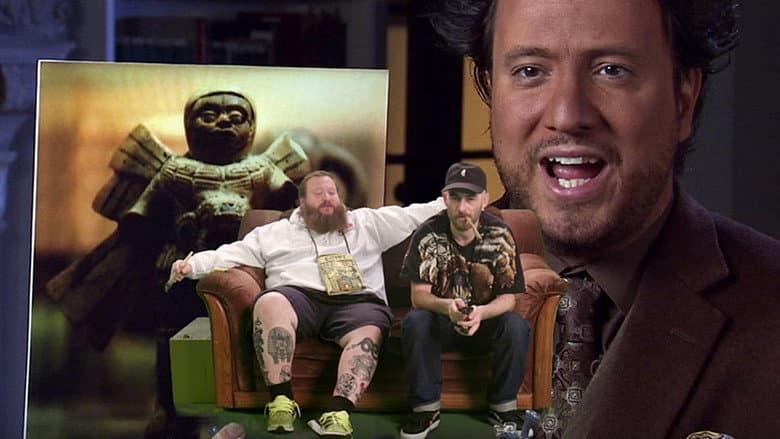 Backdrop from Traveling the Stars: Ancient Aliens with Action Bronson and Friends - 420 Special