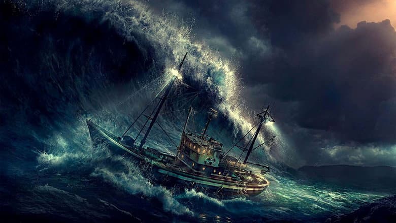 Backdrop from The Perfect Storm