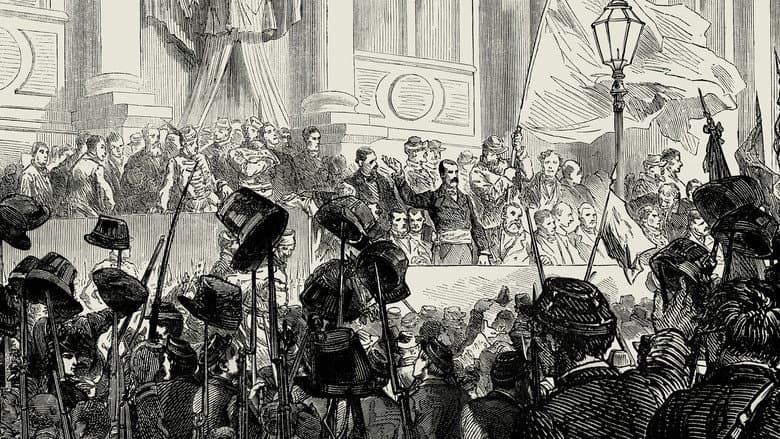 Backdrop from Les Damnés de la Commune
