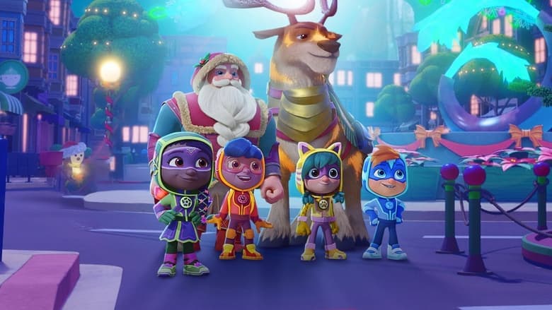 Кадр із фільму «The Action Pack Saves Christmas»