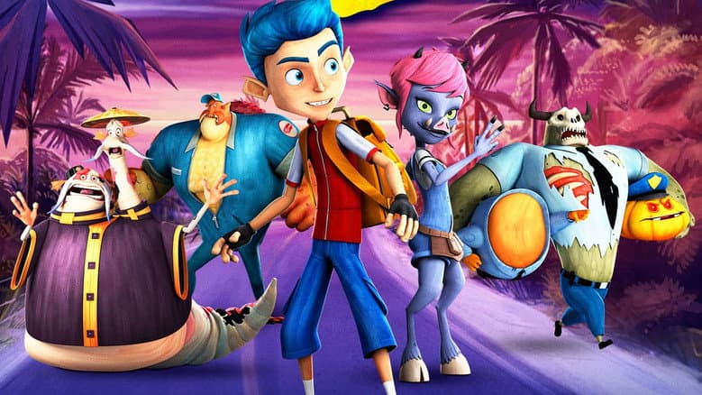 Backdrop from Monster Island