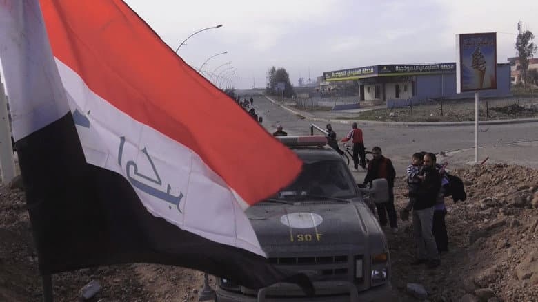 Backdrop from The Battle of Mosul
