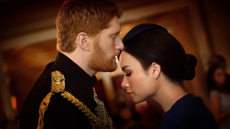 Backdrop from Harry and Meghan: Escaping the Palace