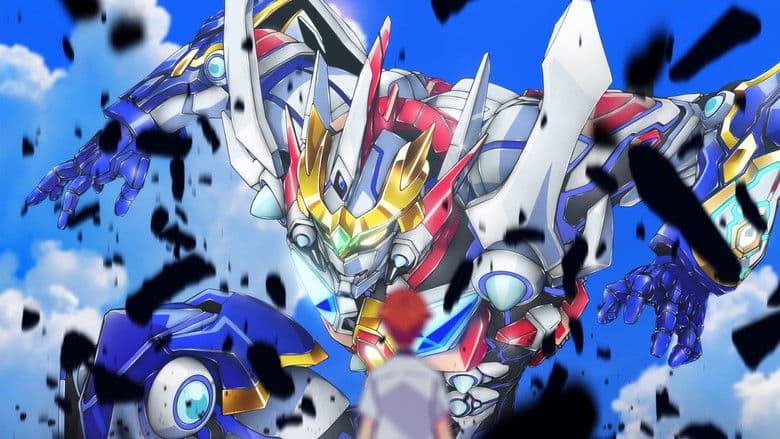 Backdrop from Gridman Universe