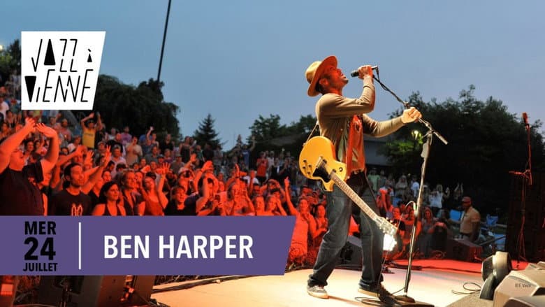 Backdrop from Ben Harper au Festival de Jazz à Vienne 2019