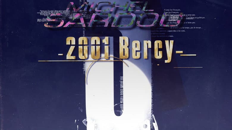 Backdrop from Michel Sardou - Bercy 2001