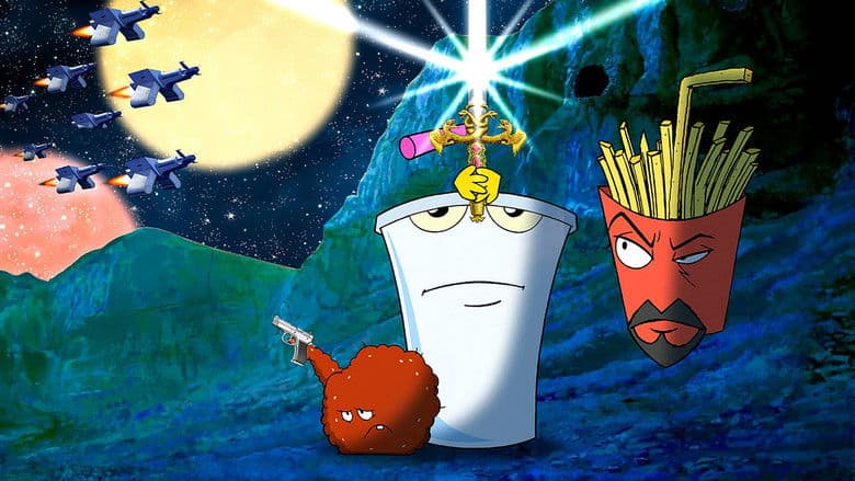 Backdrop from Aqua Teen Hunger Force