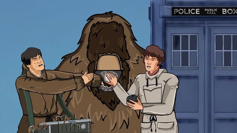 Backdrop from Doctor Who: The Abominable Snowmen