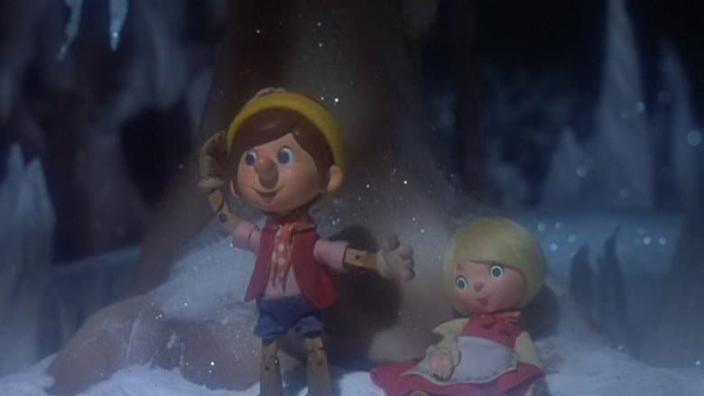 Backdrop from Pinocchio's Christmas