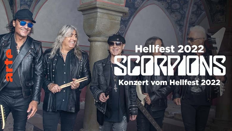 Backdrop from Scorpions - Au Hellfest 2022