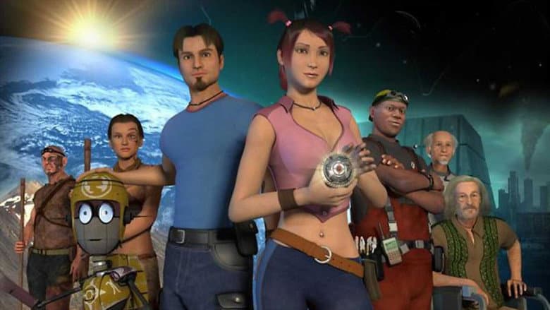 Backdrop from Hiroku: Defenders of Gaia