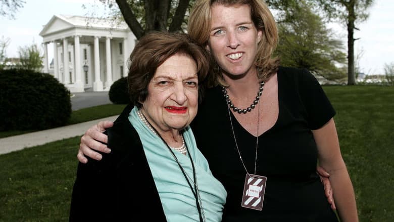 Backdrop from Thank You, Mr. President: Helen Thomas at the White House