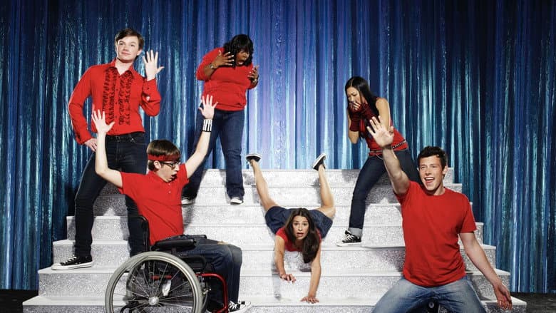 Backdrop from Glee: Keep on Believin'